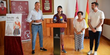 Mario Montoya, cartelista de las fiestas patronales de Tarancón