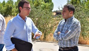 Martínez Chana se interesa por la biorefinería de insectos que la empresa InsectEAT va a poner en la localidad de Cañaveras