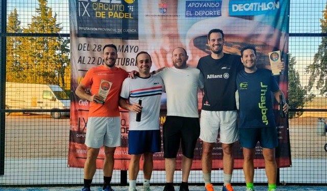 Pablo y José María y Verónica y Conchi se alzan con el I Torneo de Pádel Valverde de Júcar