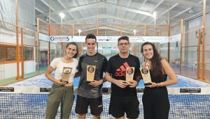 Pedro Guijarro y Sergio Pérez-Moneo y las hermanas Gamero ganan el IX Torneo de Pádel San Gil Abad