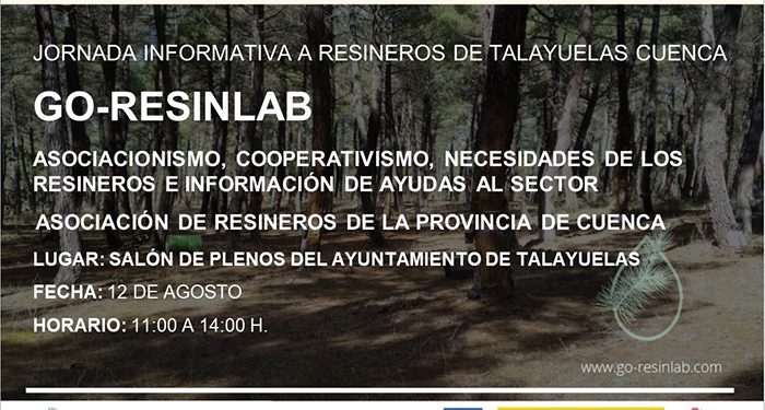 Resinlab organiza dos reuniones informativas, una en Zarzuela y otra en Talayuelas