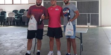 Rubén Espada y Rodrigo López, actuales campeones del circuito, calientan motores en Casas de Haro