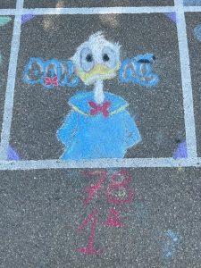 Sacedón da comienzo a las actividades de fiestas con su tradicional certamen de pintura en asfalto y el III Concurso de pintura rápida