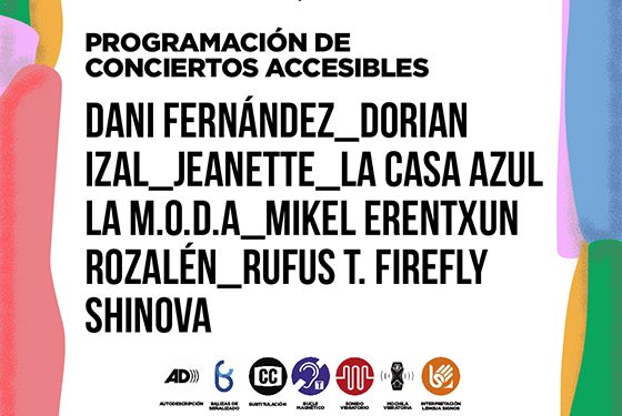 Sonorama Ribera vuelve a apostar por la accesibilidad y la inclusividad en su 25 aniversario 1 Sonorama Ribera vuelve a apostar por la accesibilidad y la inclusividad en su 25 aniversario