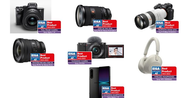 Sony celebra ocho galardones en los premios EISA 2022, incluidos «Cámara Full-Frame» para la Alpha 7 IV y «Smartphone Multimedia» para el Xperia 1 IV