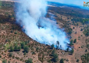 Controlado el incendio de Taravilla