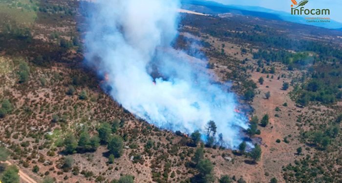 Controlado el incendio de Taravilla 1 Taravilla vuelve a arder