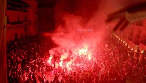 Tres años después, vuelve a sonar el chupinazo de San Roque