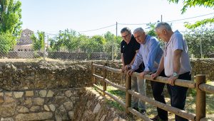 Vega visita Alcolea del Pinar y Saúca, donde Diputación ha financiado inversiones que suman 270.000 euros
