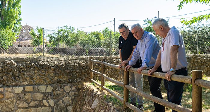 Vega visita Alcolea del Pinar y Saúca, donde Diputación ha financiado inversiones que suman 270.000 euros