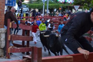 Dos heridos por asta de toro trasladados al Hospital en el último encierro de Guadalajara 
