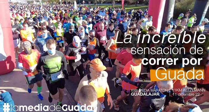 Abiertas las inscripciones para #LaMediadeGuada 1 Abiertas las inscripciones para #LaMediadeGuada