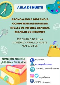 Abierto el plazo de inscripción para la Escuela de Adultos de Huete