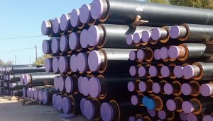 acopio de tubos preaislados