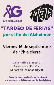AFAGU tiene programados varios actos para celebrar el Día Mundial contra el Alzheimer