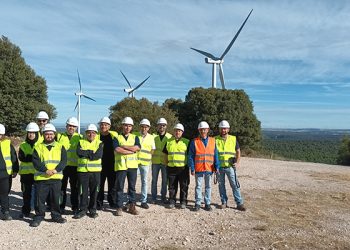 Alumnos del programa RECUAL ‘Cifuentes Sostenible’ visitan las plantas de energía renovable de Naturgy en Canredondo