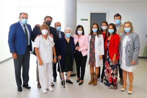 Castilla-La Mancha inicia en Guadalajara la vacunación de la segunda dosis de refuerzo contra el Covid-19 en las personas mayores de 80 años