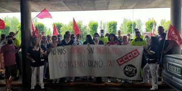 CCOO-Hábitat y UGT-FeSMC activan el calendario de movilizaciones camino de la huelga general en el sector de la Limpieza de Cuenca y Guadalajara