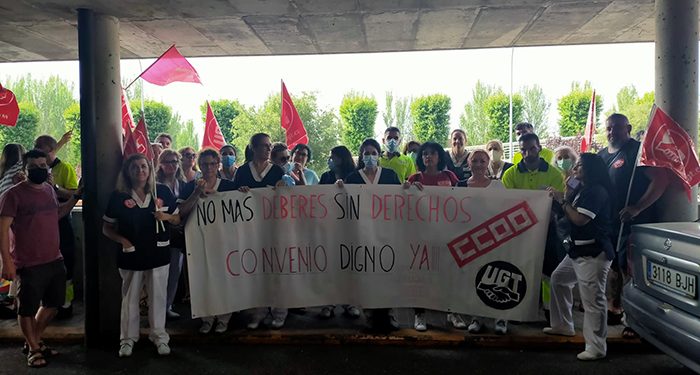 CCOO-Hábitat y UGT-FeSMC activan el calendario de movilizaciones camino de la huelga general en el sector de la Limpieza de Cuenca y Guadalajara