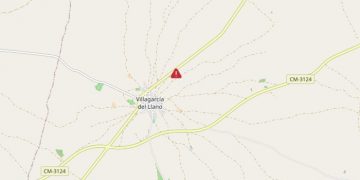 Corte total de la CM-3116 entre Villagarcía e Iniesta por el vuelco de un tractor que transportaba uva