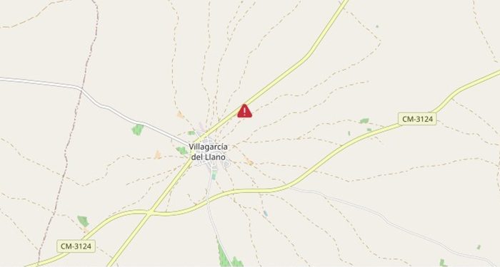 Corte total de la CM-3116 entre Villagarcía e Iniesta por el vuelco de un tractor que transportaba uva 1 Corte total de la CM-3116 entre Villagarcía e Iniesta por el vuelco de un tractor que transportaba uva