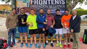 Cristian Martínez y José Andrés Mota se hacen con el título en el frontón de Villa de Olalla