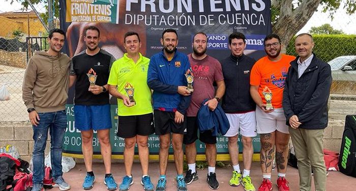 Cristian Martínez y José Andrés Mota se hacen con el título en el frontón de Villa de Olalla