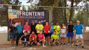 Cristian  Martínez y José Andrés Mota se imponen en el Torneo de Frontenis de Huete
