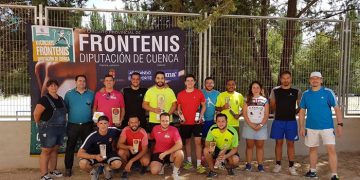 Cristian  Martínez y José Andrés Mota se imponen en el Torneo de Frontenis de Huete