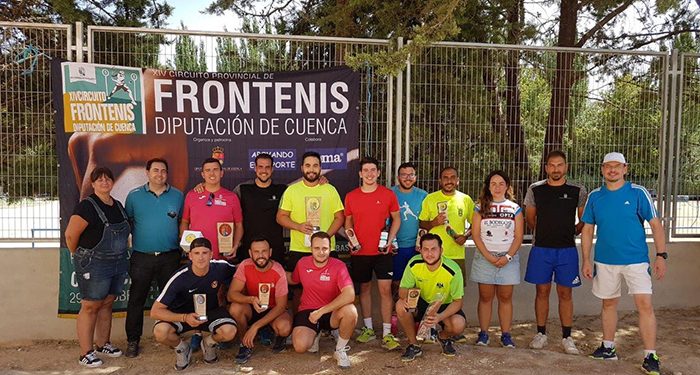 Cristian Martínez y José Andrés Mota se imponen en el Torneo de Frontenis de Huete