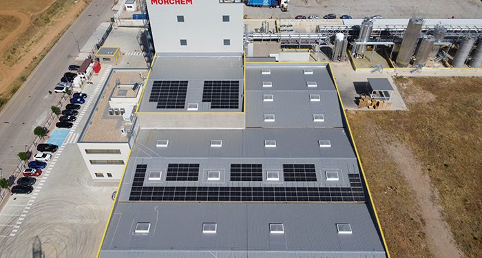 Opengy pone en marcha una instalación de autoconsumo fotovoltaico de 123 kWp para Morchem en Guadalajara