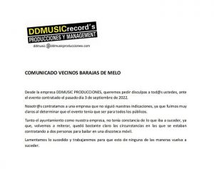 El Ayuntamiento de Barajas de Melo rechaza con contudencia el espectáculo exhibicionista No era lo pensado cuando se contrató