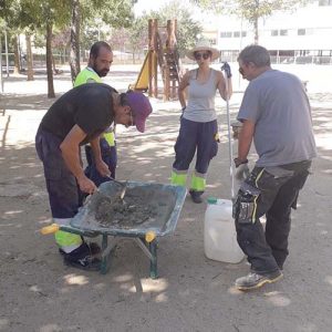 El Ayuntamiento de Cabanillas acomete trabajos de puesta a punto en colegios públicos y escuelas infantiles, antes del inicio del curso