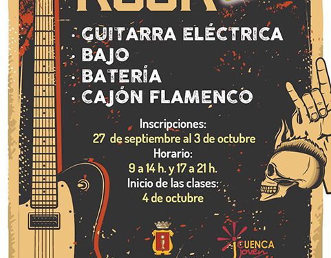 El Ayuntamiento de Cuenca abre el plazo de matriculación para la Escuela de Rock y el Taller de Cine 1 El Ayuntamiento de Cuenca abre el plazo de matriculación para la Escuela de Rock y el Taller de Cine