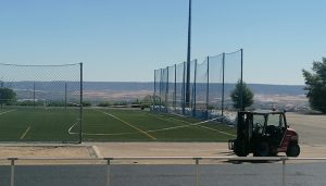 El Ayuntamiento de Villanueva de la Torre inicia el arreglo integral de las pistas de atletismo del municipio