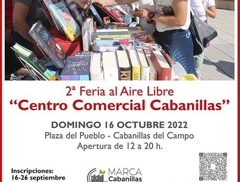 El Ayuntamiento organiza de nuevo la feria «Centro Comercial Cabanillas», el 16 de octubre en la Plaza del Pueblo 1 El Ayuntamiento organiza de nuevo la feria «Centro Comercial Cabanillas», el 16 de octubre en la Plaza del Pueblo
