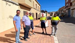 El Gobierno regional y el Ayuntamiento de San Lorenzo de la Parrilla acometen obras de acondicionamiento en la travesía de la CM-2117