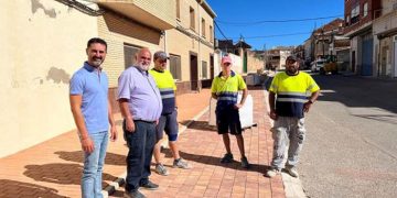 El Gobierno regional y el Ayuntamiento de San Lorenzo de la Parrilla acometen obras de acondicionamiento en la travesía de la CM-2117