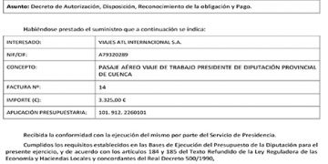 El PP califica de “excesivos” los más de 3.300 euros de avión gastados por Chana para viajar el Caribe y le pregunta “cuál está siendo su papel en las negociaciones”