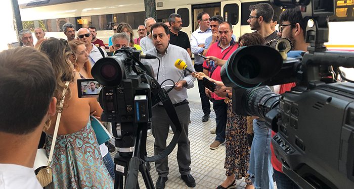 El PP se une a la concentración del domingo en defensa del tren “el Psoe no tiene ningún derecho a dejar a Cuenca sin un transporte necesario y vertebrador”