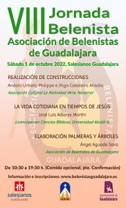 El sábado 1 de octubre tendrá lugar la VIII Jornada Belenista de Guadalajara