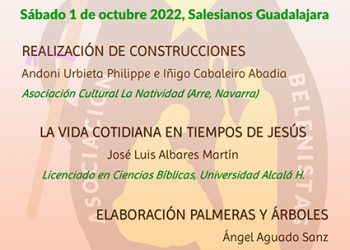 El sábado 1 de octubre tendrá lugar la VIII Jornada Belenista de Guadalajara