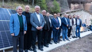 El Santuario del Barranco de la Hoz se autoabastece de energía eléctrica con paneles solares