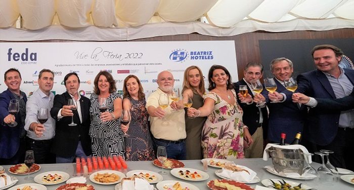 Eurocaja Rural acompaña a FEDA en la inauguración de su Caseta con motivo de la Feria de Albacete