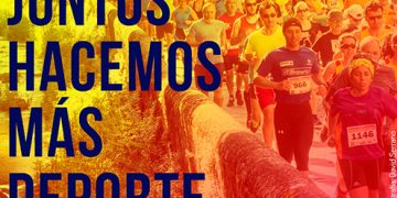 Exposición de fotografías de deporte conquense en los jardines de la Diputación