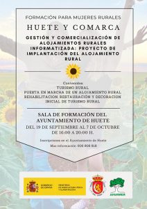 Formación para mujeres rurales Huete y Comarca