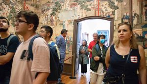 Guadalajara muestra sus espacios monumentales al nuevo alumnado de la Universidad de Alcalá de Henares