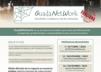Guadanetwork programa tres nuevos encuentros para el último trimestre de 2022, con el objetivo de seguir acercando empresas