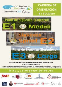 Sigüenza acogerá la XV edición de Trofeo Quijotes en la modalidad de Orientación