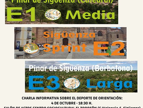 Sigüenza acogerá la XV edición de Trofeo Quijotes en la modalidad de Orientación